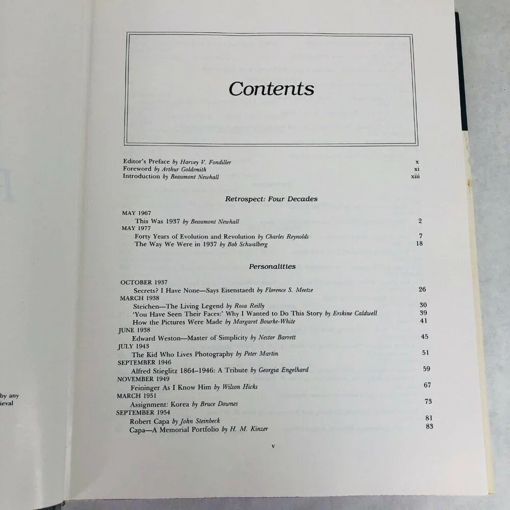 1979 The Best of Popular Photography First ED Print Large Hardcover Coffee Table